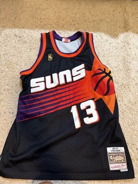 Mitchell & Ness Black Hardwood Classics Steve Nash Jersey Patch